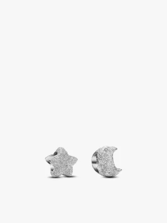 Mini-Charm-Duo „Mond und Stern“, 2er-Set