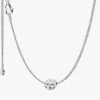 Mini-Charm-Halskette mit Peace-Zeichen, 2er-Set Mini-Charm-Halskette mit Peace-Zeichen, 2er-Set