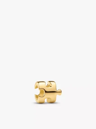 Mini-Charm-Halskette „Puzzle-Teil“ im 2er-Set