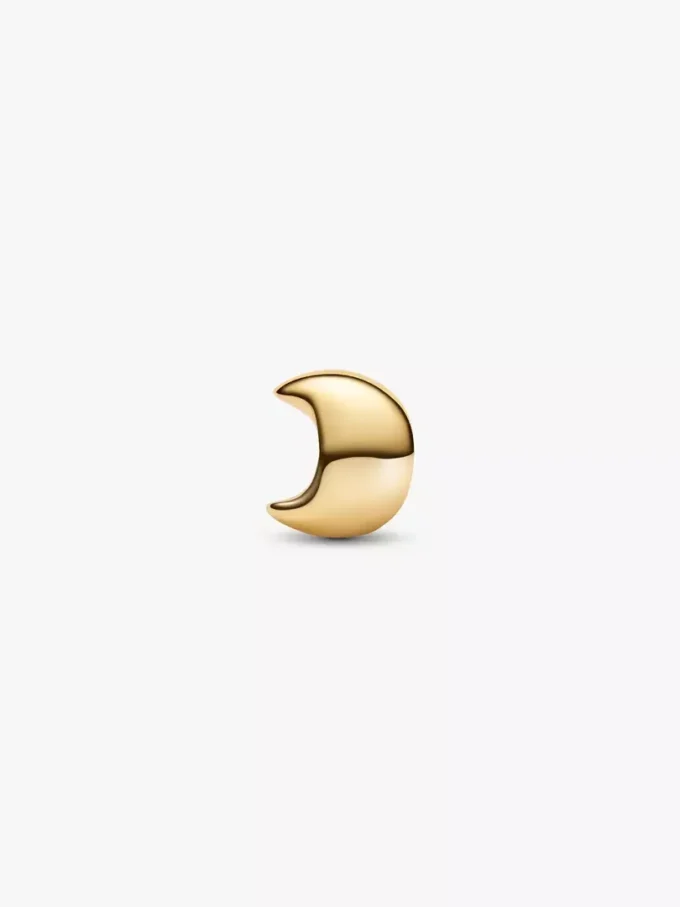 Mini-Charm „Moon“ mit 14-karätiger Vergoldung Mini-Charm „Moon“ mit 14-karätiger Vergoldung