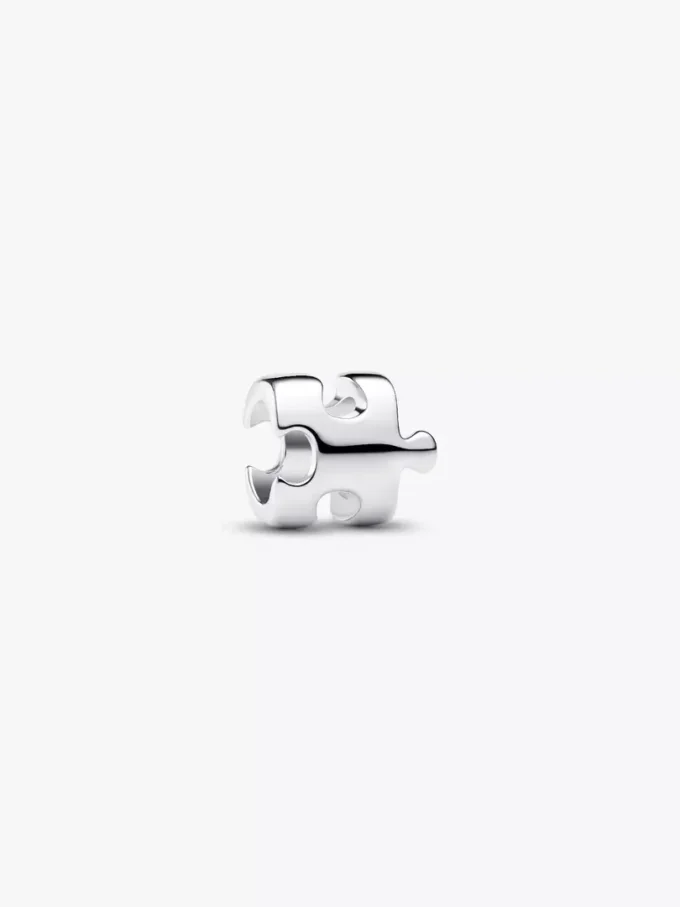 Mini-Charm „Puzzleteil“ aus Sterlingsilber Mini-Charm „Puzzleteil“ aus Sterlingsilber