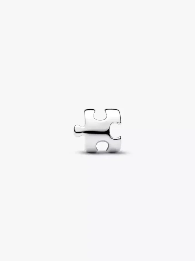Mini-Charm „Puzzleteil“ aus Sterlingsilber Mini-Charm „Puzzleteil“ aus Sterlingsilber