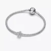 Mini-Charm „Stern“ mit Struktur aus Sterlingsilber Mini-Charm „Stern“ mit Struktur aus Sterlingsilber