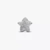 Mini-Charm „Stern“ mit Struktur aus Sterlingsilber Mini-Charm „Stern“ mit Struktur aus Sterlingsilber
