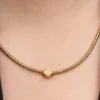 Mini-Charm „Strukturierte Muschel“, 14-karätig vergoldet Mini-Charm „Strukturierte Muschel“, 14-karätig vergoldet