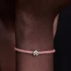 Mini-Charm „Strukturierter Marienkäfer“ aus Sterlingsilber