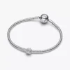 Mini-Charm „Strukturierter Marienkäfer“ aus Sterlingsilber
