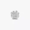 Mini-Charm „Textured Clover“ aus Sterlingsilber Mini-Charm „Textured Clover“ aus Sterlingsilber