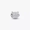 Mini-Charm „Texturierte Eule“ aus Sterlingsilber Mini-Charm „Texturierte Eule“ aus Sterlingsilber