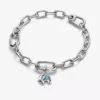 Mini-Dangle Charm „Elefant“ in Türkisfarbe aus Sterlingsilber Mini-Dangle Charm „Elefant“ in Türkisfarbe aus Sterlingsilber