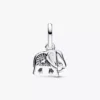 Mini-Dangle Charm „Elefant“ in Türkisfarbe aus Sterlingsilber Mini-Dangle Charm „Elefant“ in Türkisfarbe aus Sterlingsilber