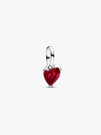 Mini-Dangle Charm „Gebrochenes Herz“ aus Sterlingsilber