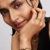 „Be love“ gravierbarer Herz-Charm, 14-karätig vergoldet „Be love“ gravierbarer Herz-Charm, 14-karätig vergoldet