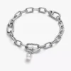 Mini-Dangle Charm „Pearl & Arrows“ aus Sterlingsilber Mini-Dangle Charm „Pearl & Arrows“ aus Sterlingsilber