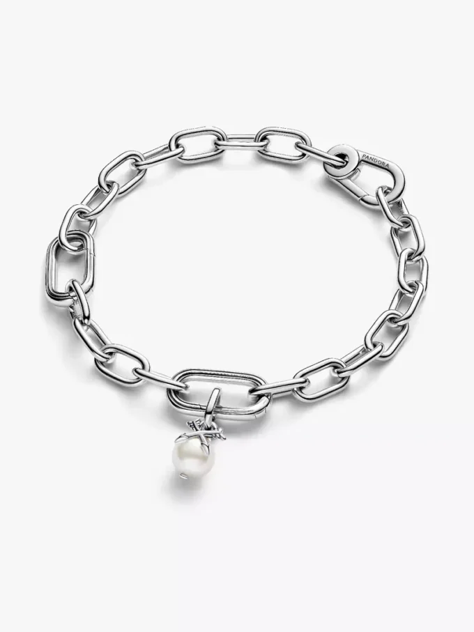 Mini-Dangle Charm „Pearl & Arrows“ aus Sterlingsilber Mini-Dangle Charm „Pearl & Arrows“ aus Sterlingsilber