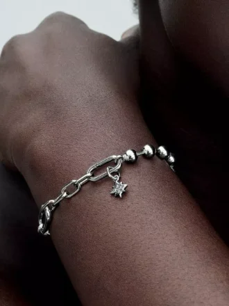 Mini-Dangle Charm „Stern“ aus Sterlingsilber