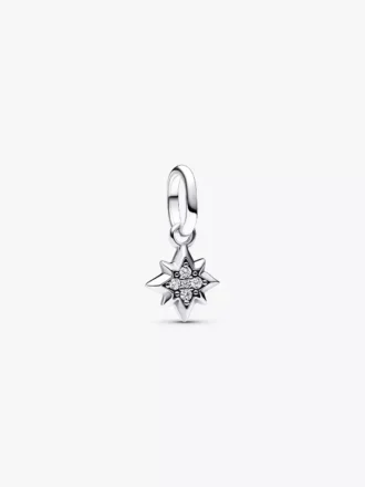 Mini-Dangle Charm „Stern“ aus Sterlingsilber