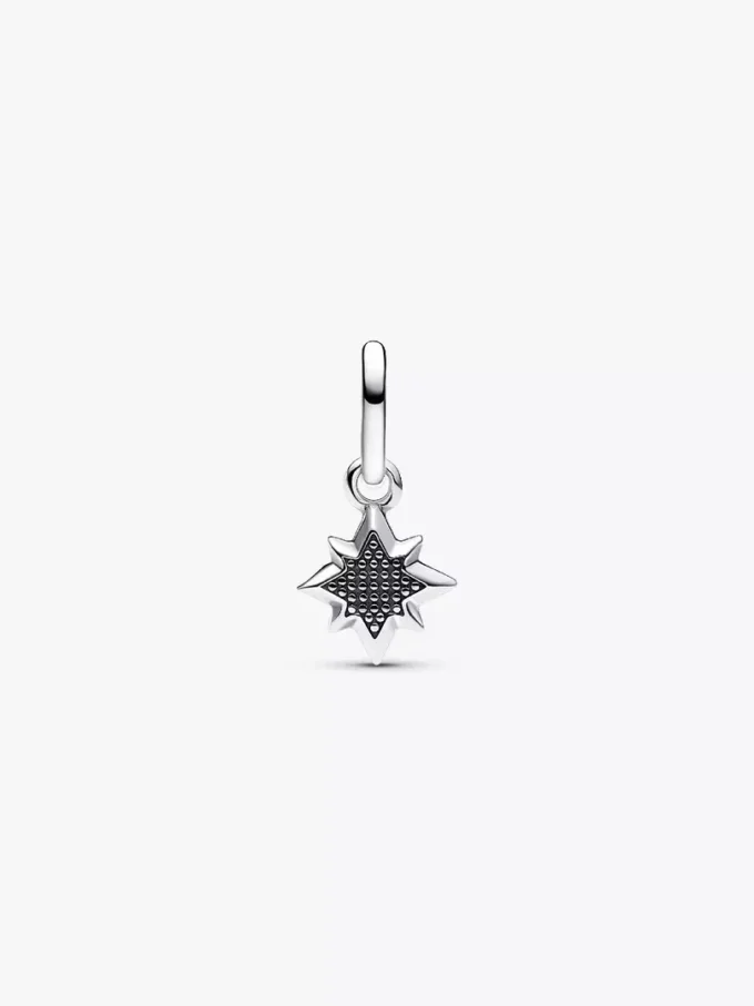 Mini-Dangle Charm „Stern“ aus Sterlingsilber