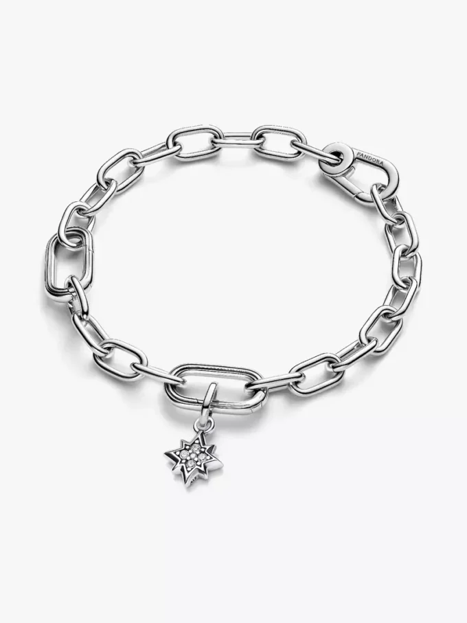 Mini-Dangle Charm „Stern“ aus Sterlingsilber