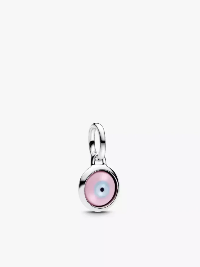 Mini-Halskette mit „Evil Eye“-Charm, 2er-Set Mini-Halskette mit „Evil Eye“-Charm, 2er-Set