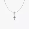 Mini-Kreuz-Charm-Halskette, 2er-Set Mini-Kreuz-Charm-Halskette, 2er-Set