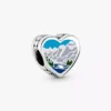Minnesota-Herz-Charm aus Sterlingsilber Minnesota-Herz-Charm aus Sterlingsilber