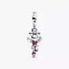 Minnie-Maus-Eislauf-Dangle Charm aus Sterlingsilber Minnie-Maus-Eislauf-Dangle Charm aus Sterlingsilber