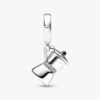 Moka-Kanne-Dangle Charm – Sterlingsilber Moka-Kanne-Dangle Charm – Sterlingsilber