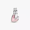 Teilbarer Mutter-&-Tochter-Dangle Charm aus Sterlingsilber