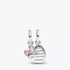 Teilbarer Mutter-&-Tochter-Dangle Charm aus Sterlingsilber