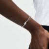 Moments Herz- und Snake Chain-Armband – Sterlingsilber Moments Herz- und Snake Chain-Armband – Sterlingsilber