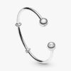 MOMENTS OPEN BANGLE – Sterlingsilber