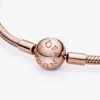 Moments-Snake Chain-Armband, 14 Karat Roségold-Beschichtung Moments-Snake Chain-Armband, 14 Karat Roségold-Beschichtung