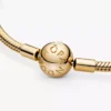Moments Snake Chain Armband, 14 Karat vergoldet Moments Snake Chain Armband, 14 Karat vergoldet