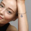 Mond & blauer Himmel-Dangle Charm – Sterlingsilber Mond & blauer Himmel-Dangle Charm – Sterlingsilber