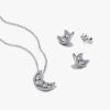 Mond-Schmuck-Geschenkset – Sterlingsilber