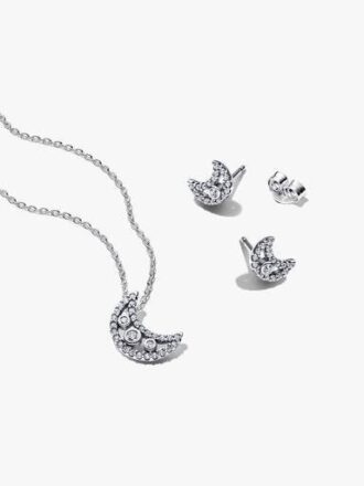 Mond-Schmuck-Geschenkset – Sterlingsilber