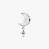 Mond- und Nordstern-Charm – Sterlingsilber Mond- und Nordstern-Charm – Sterlingsilber