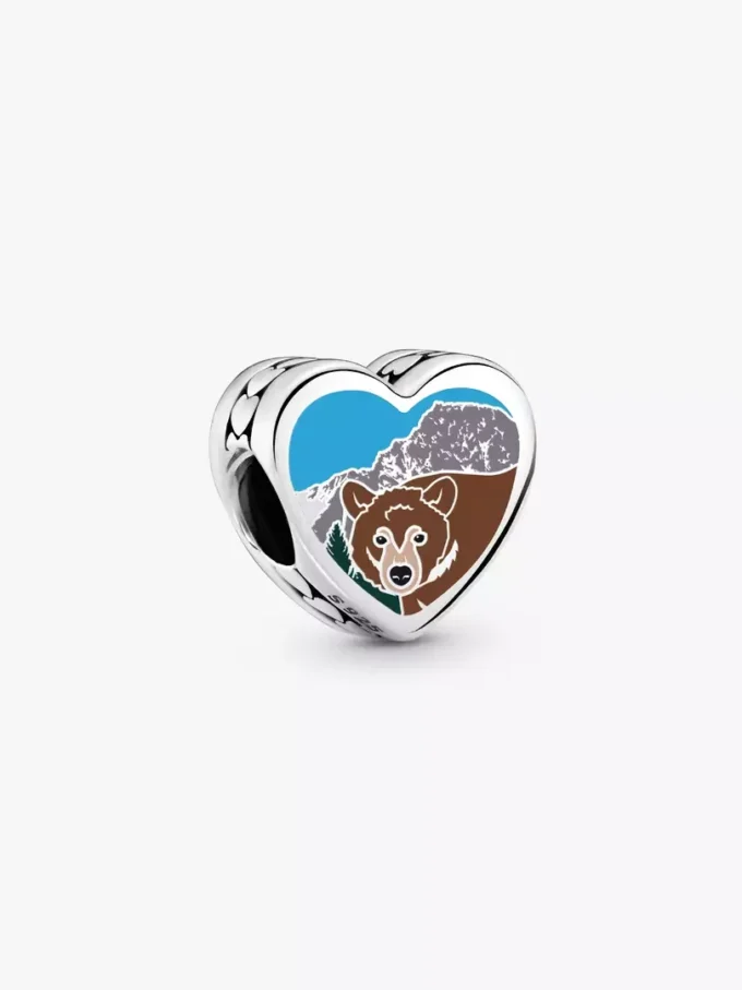 Montana Herz-Charm aus Sterlingsilber Montana Herz-Charm aus Sterlingsilber
