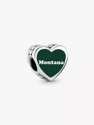 Montana Herz-Charm aus Sterlingsilber