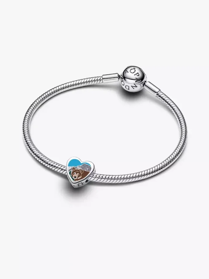 Montana Herz-Charm aus Sterlingsilber Montana Herz-Charm aus Sterlingsilber