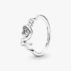 Mum Pavé-Herzring aus Sterlingsilber Mum Pavé-Herzring aus Sterlingsilber
