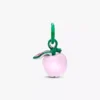 Murano-Charm „Rosa Apfel“ aus Sterlingsilber Murano-Charm „Rosa Apfel“ aus Sterlingsilber
