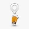 Murano Glass Bubble Tea Dangle Charm – Sterlingsilber