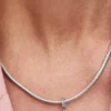 Mutter-Dangle Charm mit opalisierendem Herz aus Sterlingsilber Mutter-Dangle Charm mit opalisierendem Herz aus Sterlingsilber