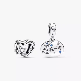 My Family My Universe Charm-Duo, 2er-Set