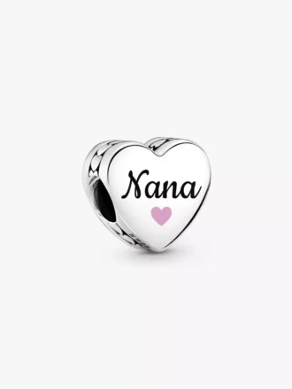 Nana-Herz-Charm aus Sterlingsilber
