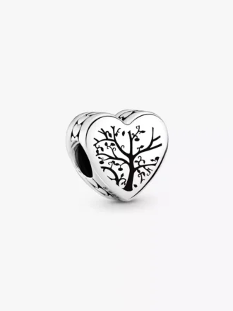 Nana-Herz-Charm aus Sterlingsilber