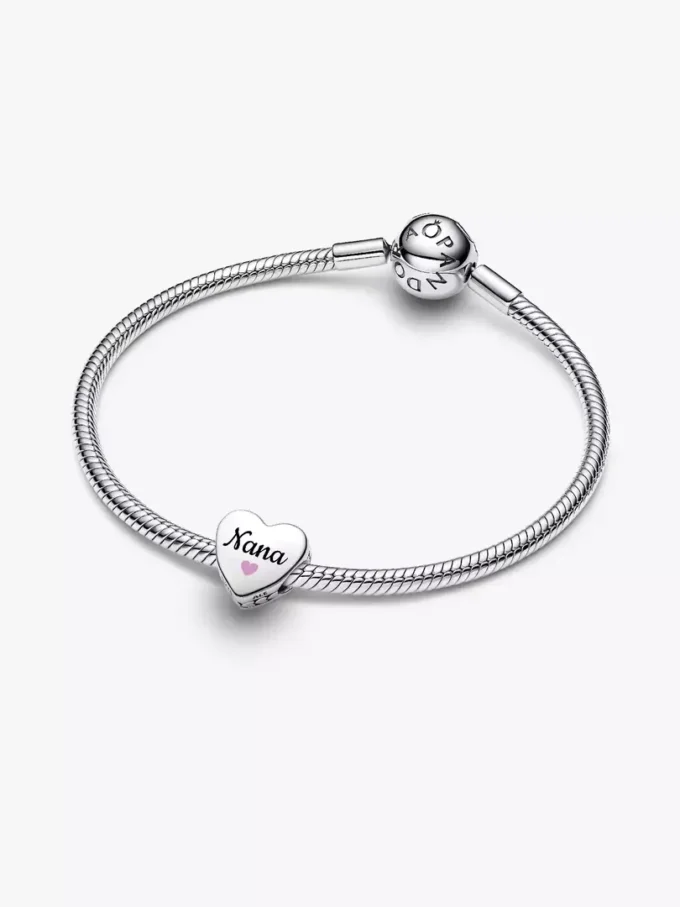 Nana-Herz-Charm aus Sterlingsilber Nana-Herz-Charm aus Sterlingsilber