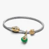 Neujahrs-Armband-Set mit Schlangenverschluss und Charms – 3 Stück Neujahrs-Armband-Set mit Schlangenverschluss und Charms – 3 Stück